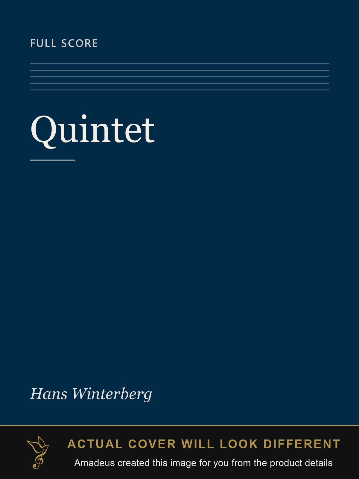 Quintet - Amadeus created this image from the product details; the actual cover will look different
