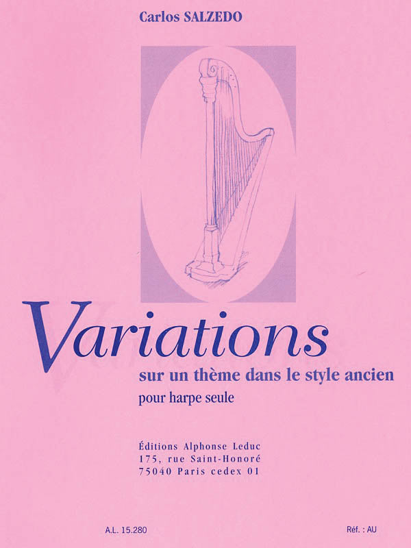Product Cover for Variations Sun un Théme Dans le Style Ancien