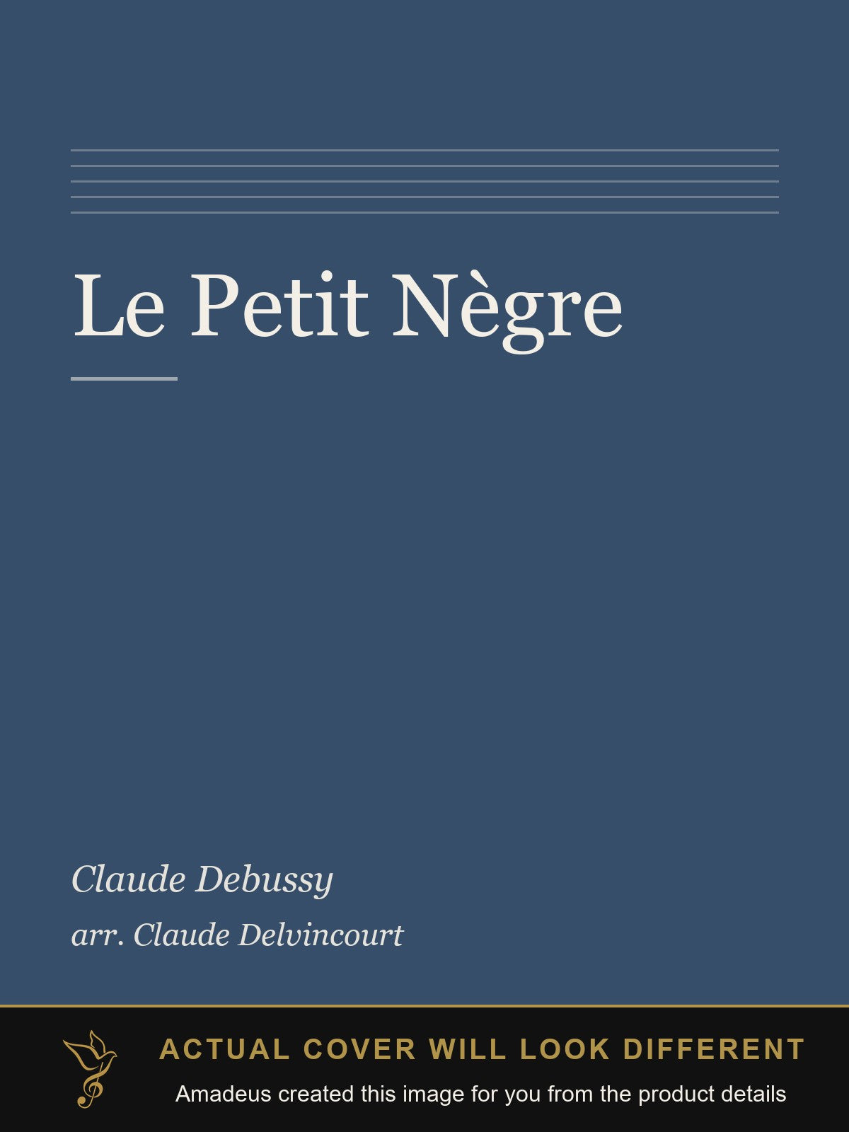 Le Petit Nègre - Amadeus created this image from the product details; the actual cover will look different