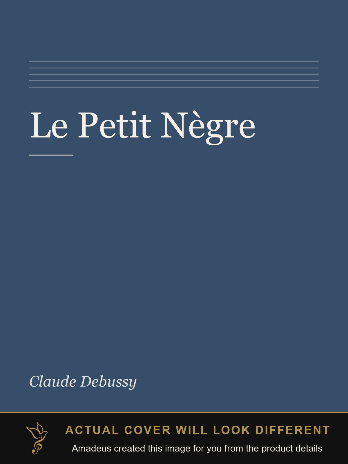 Le Petit Nègre - Amadeus created this image from the product details; the actual cover will look different