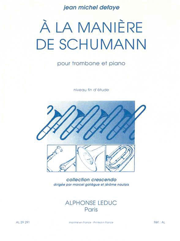 Product Cover for In The Style Of Schumann, For Trombone And Piano