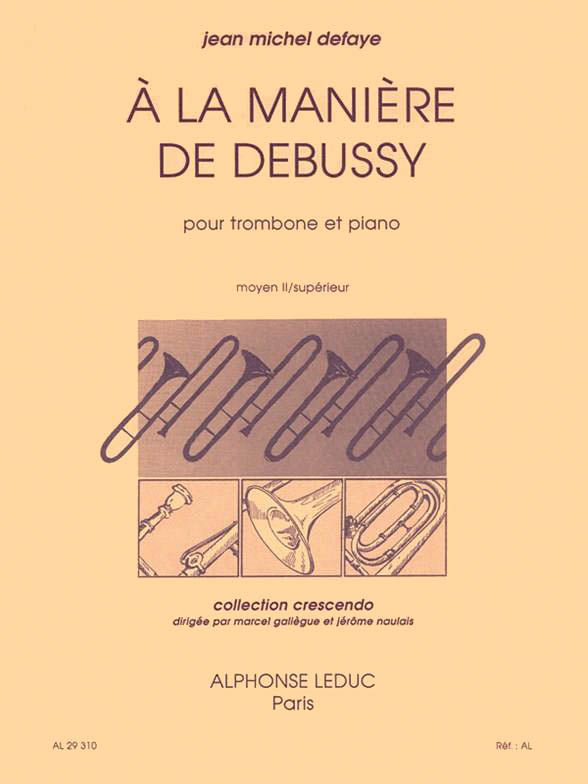 Product Cover for In The Style Of Debussy, For Trombone And Piano