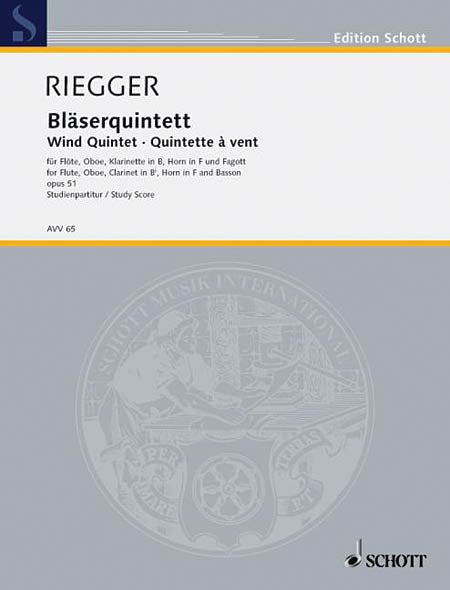 Product Cover for Wind Quintet Op. 51 S.s.