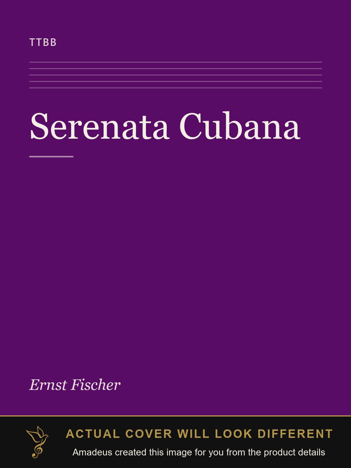 Serenata Cubana - Amadeus created this image from the product details; the actual cover will look different