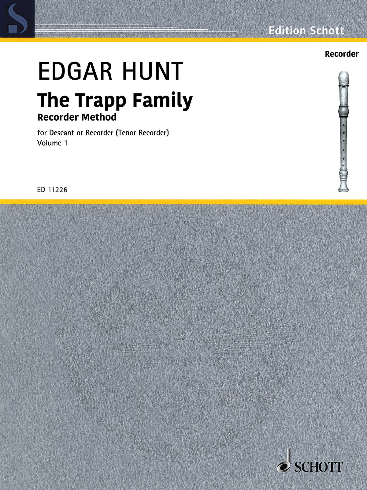 Product Cover for The Trapp Family Recorder – Volume 1