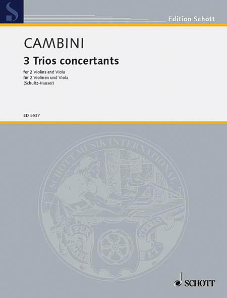 Product Cover for Trios Concertantes 3 2vn/va