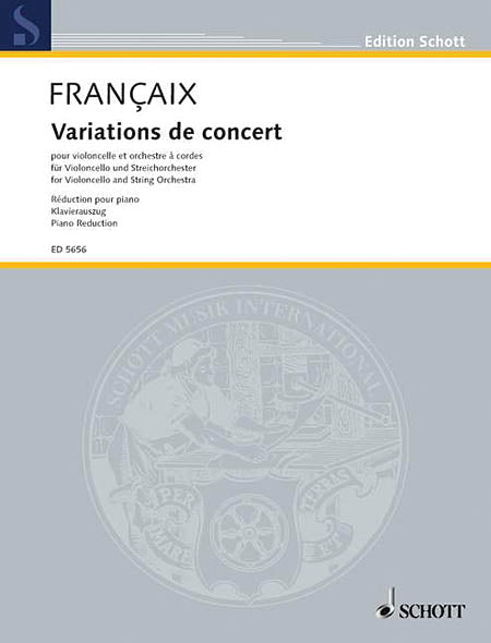Product Cover for Concert Variations