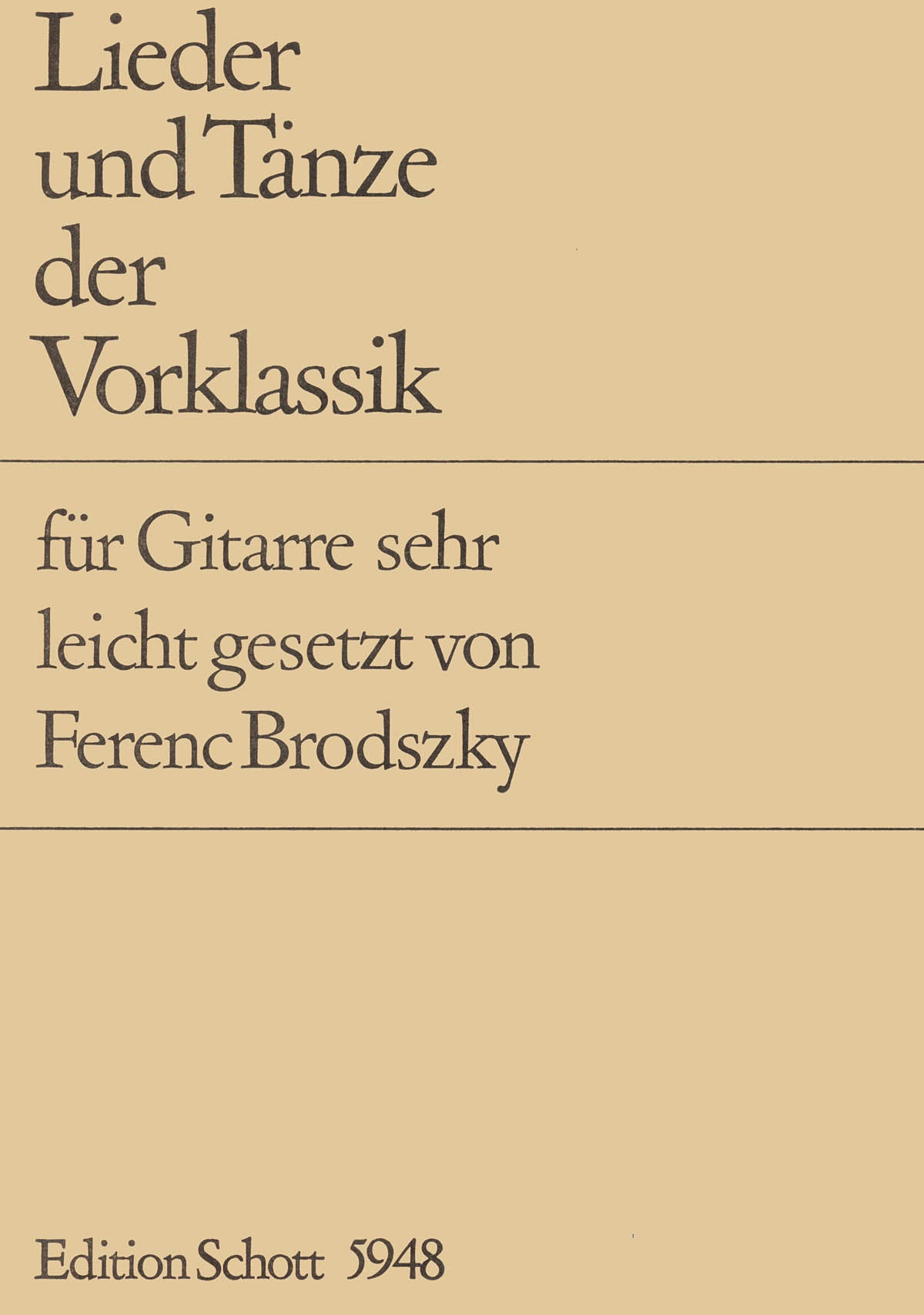 Product Cover for Lieder Und Tanze Der Vorklassik