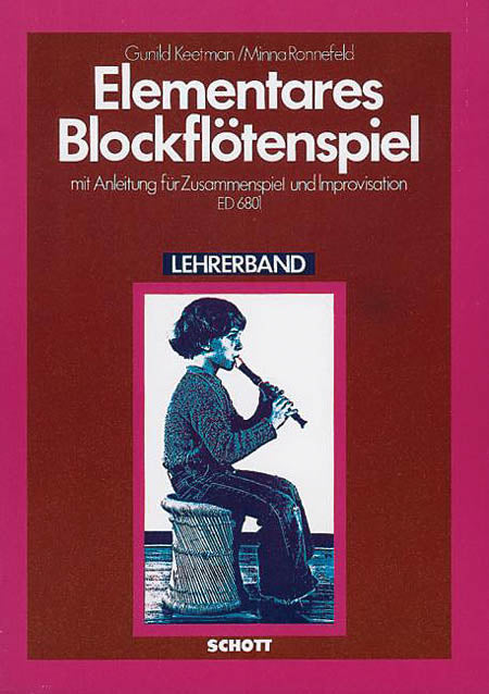 Product Cover for Elementary Blockflotenspielteacher