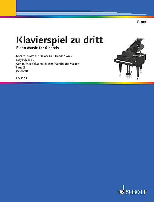 Product Cover for Piano Music for 6 Hands – Volume 2