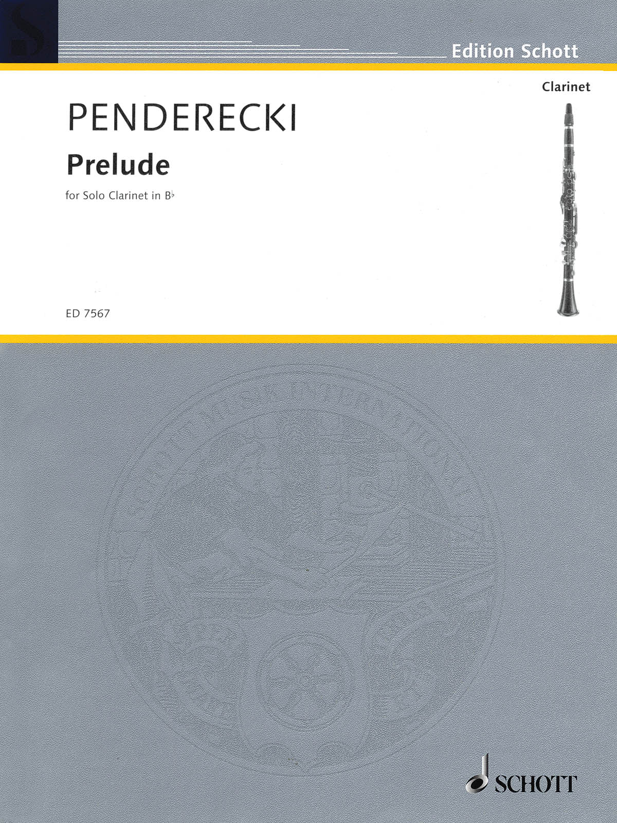 Product Cover for Prelude for Solo Clarinet