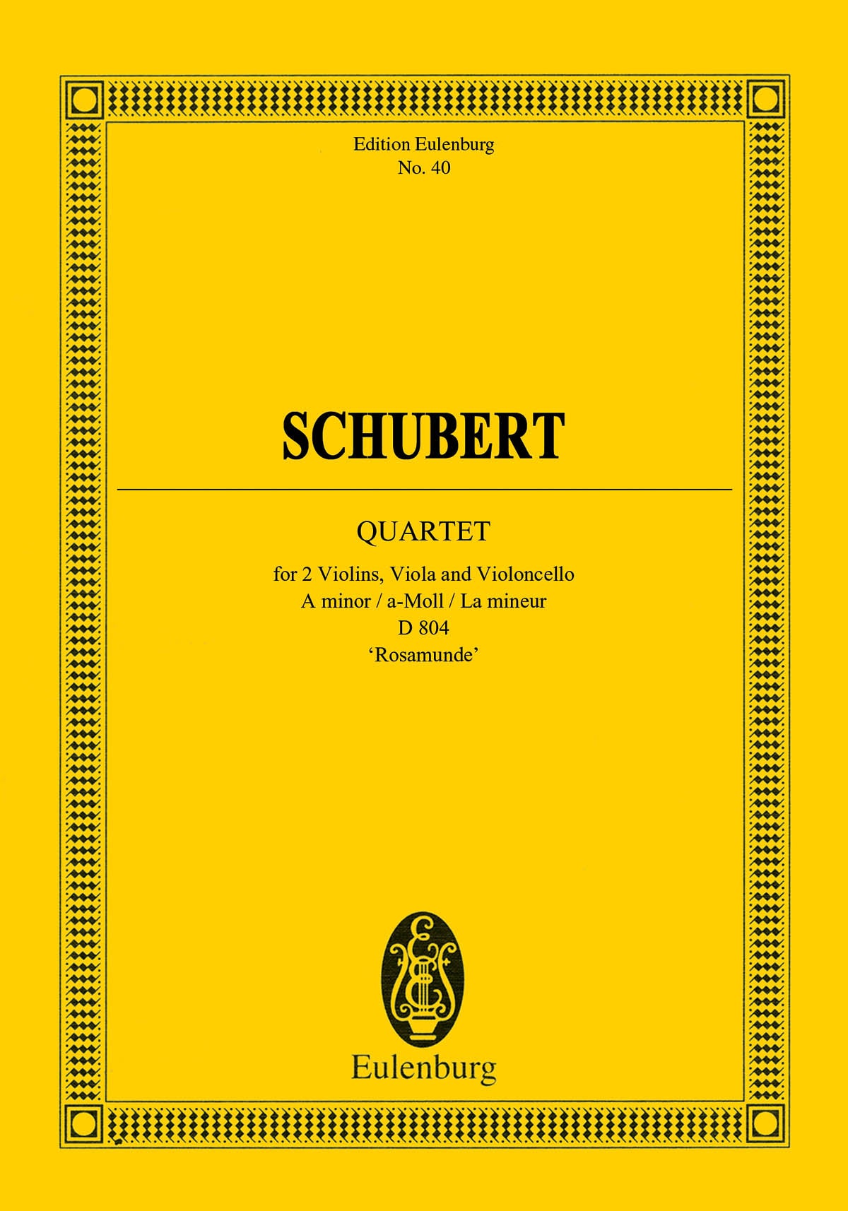Product Cover for String Quartet in A minor, Op. 29