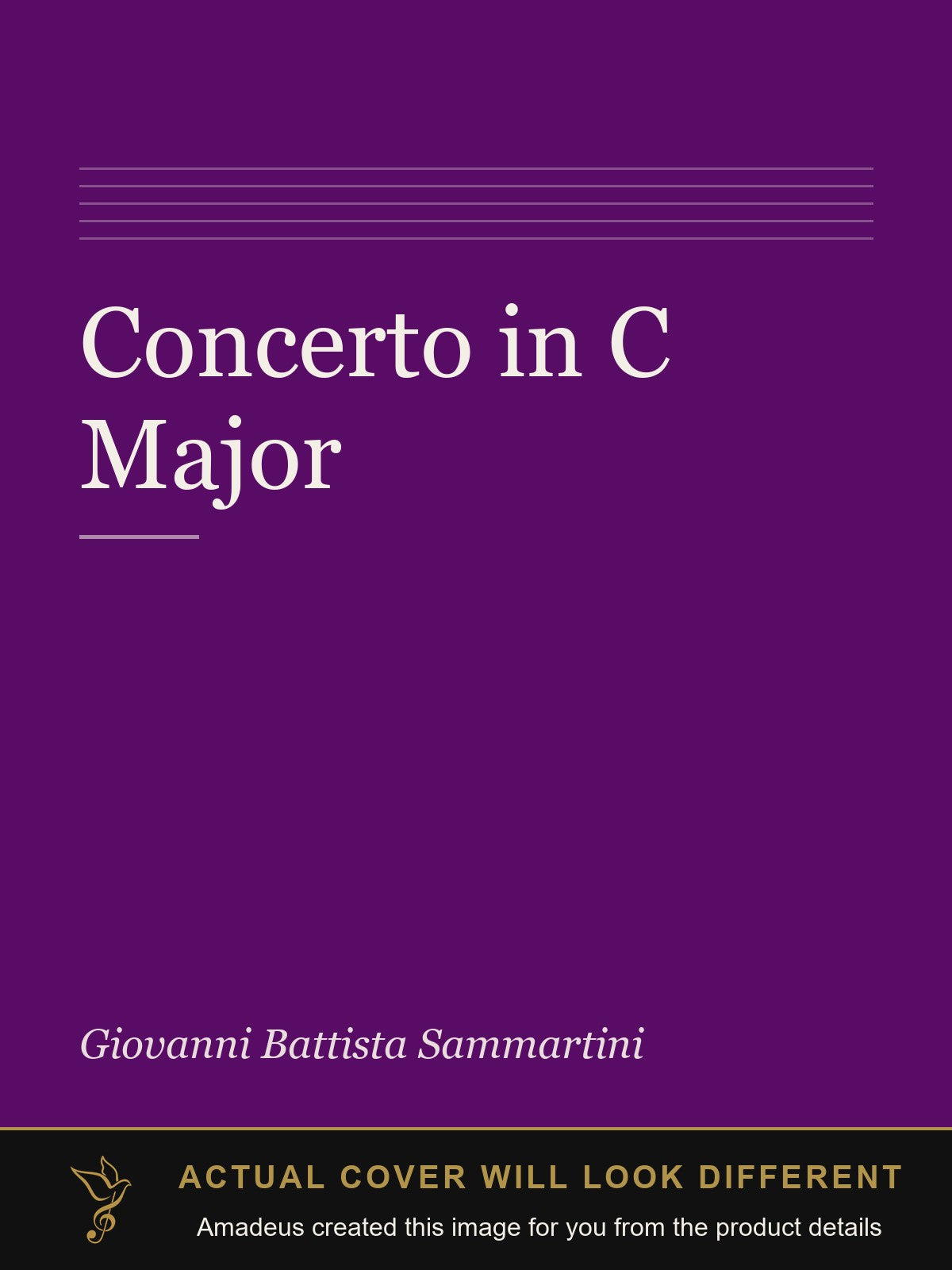 Concerto in C Major - Amadeus created this image from the product details; the actual cover will look different