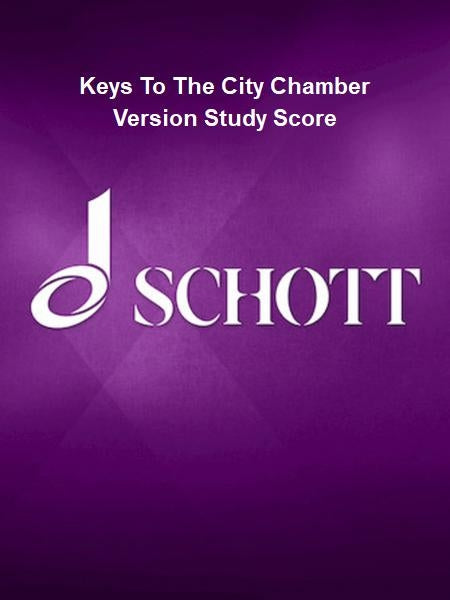 Product Cover for Keys To The City Chamber Version Study Score