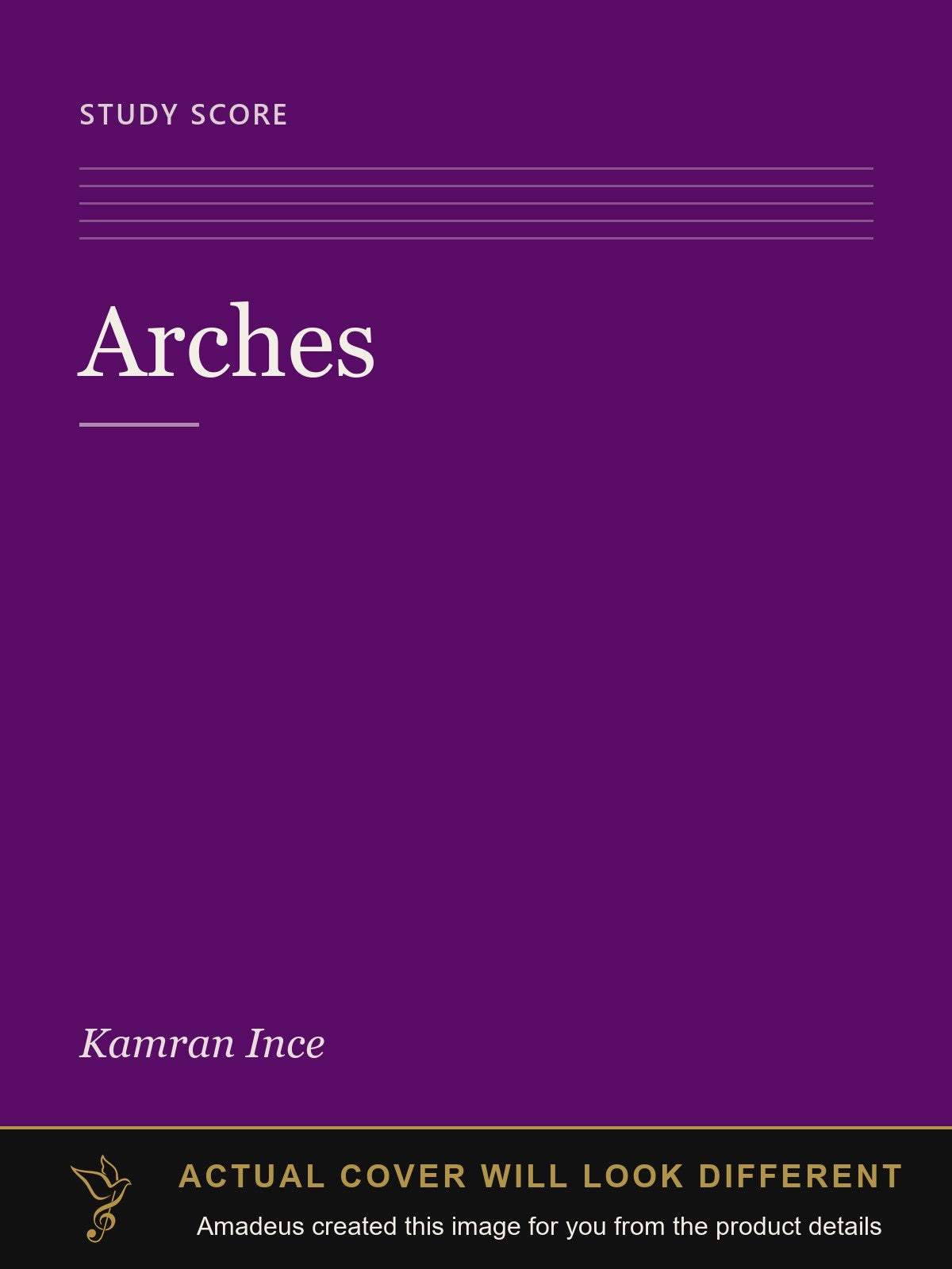 Arches - Amadeus created this image from the product details; the actual cover will look different