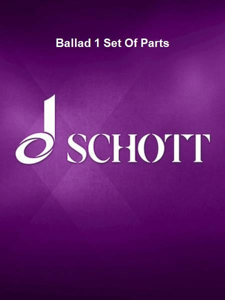 Product Cover for Ballad 1 Set Of Parts