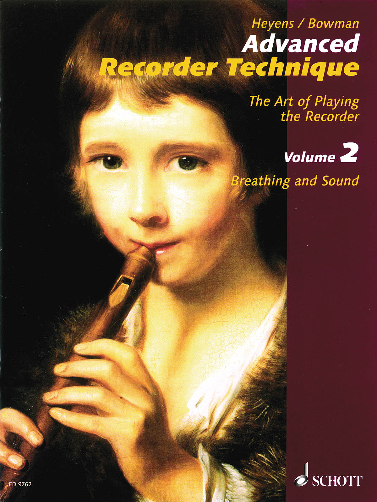 Product Cover for Advanced Recorder Technique