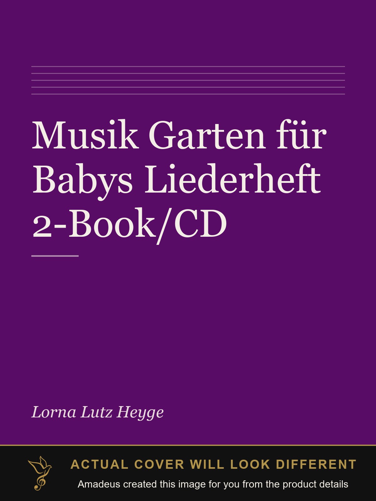 Musik Garten für Babys Liederheft 2-Book/CD - Amadeus created this image from the product details; the actual cover will look different