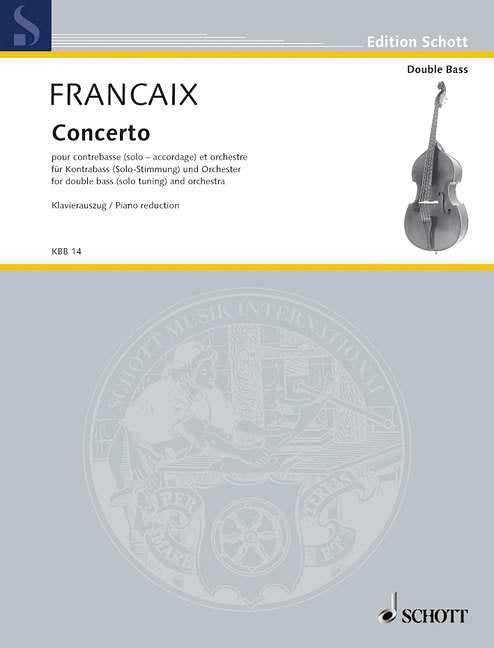 Product Cover for Concerto for Double Bass and Orchestra