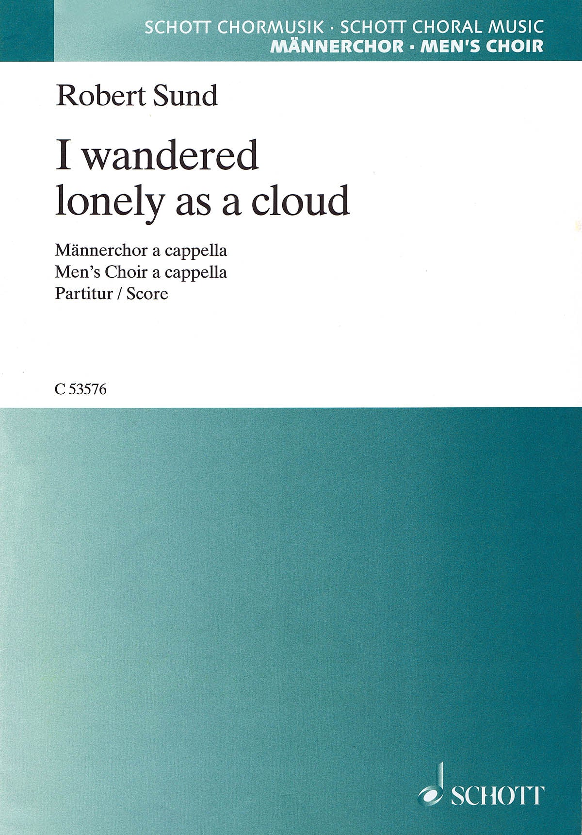Product Cover for I Wandered Lonely as a Cloud