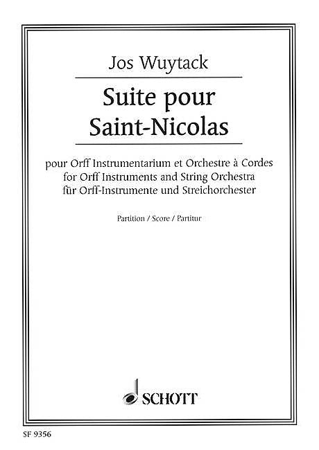 Product Cover for Suite For Saint Nicolas Score - Orff Instruments And String Orchestra