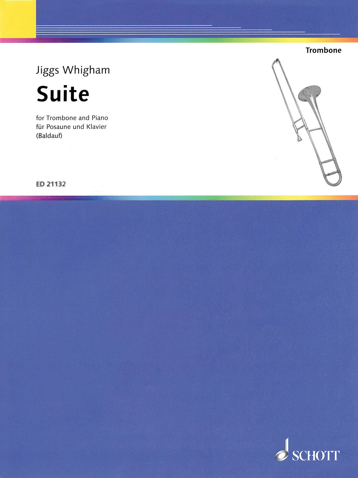 Product Cover for Suite for Trombone and Piano