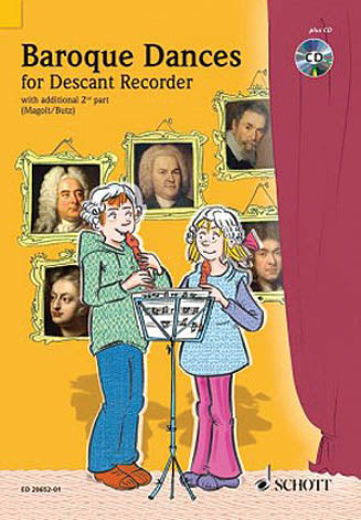 Product Cover for Baroque Dances for 2 Soprano Recorders