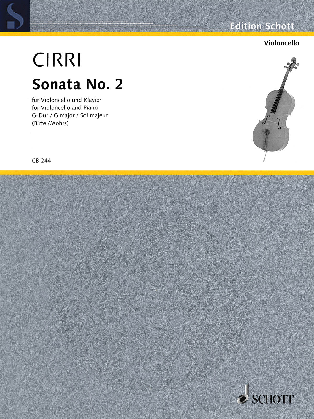 Product Cover for Sonata No. 2 in G Major