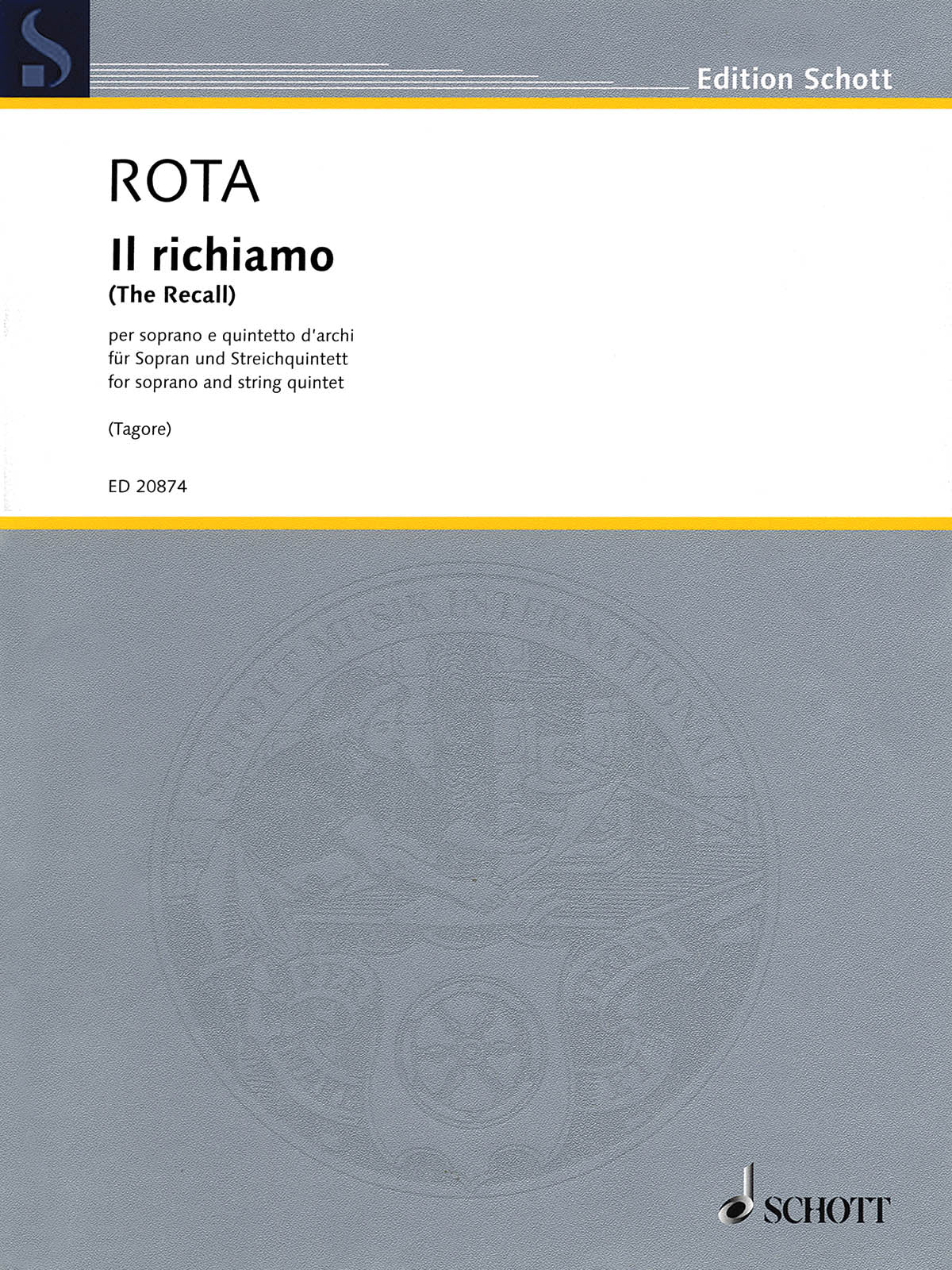 Product Cover for Il richiamo