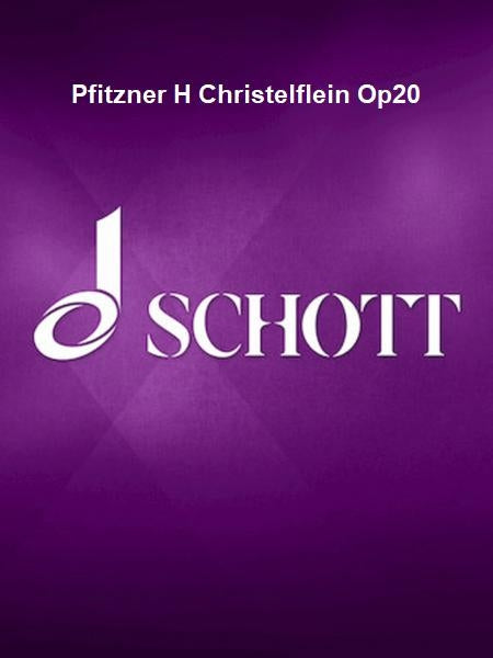 Product Cover for Pfitzner H Christelflein Op20