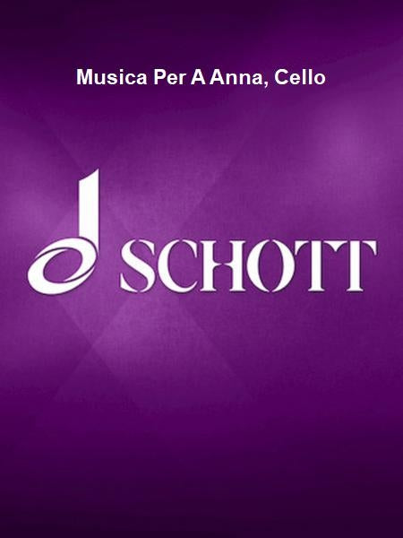 Product Cover for Musica Per A Anna, Cello