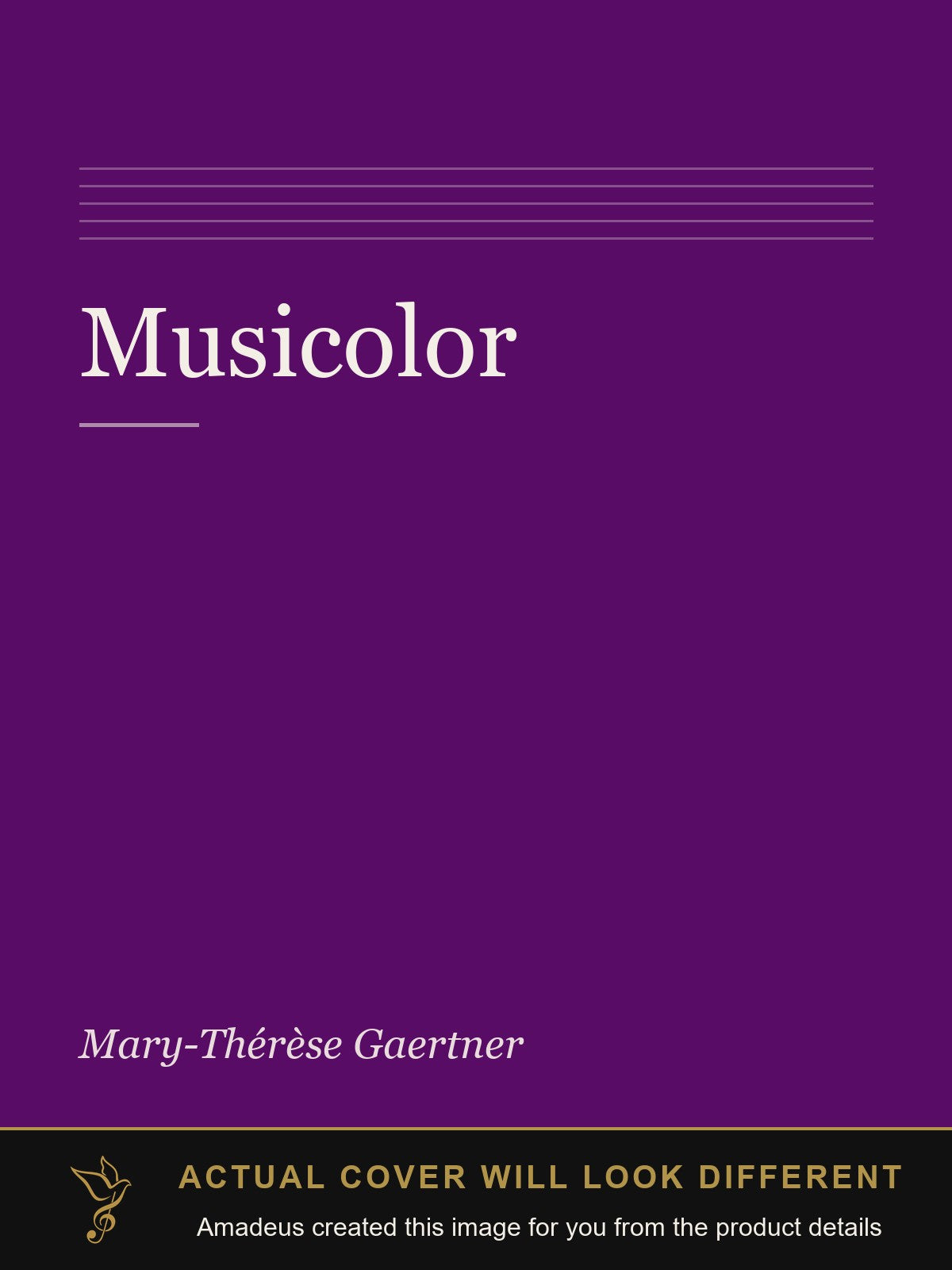 Musicolor - Amadeus created this image from the product details; the actual cover will look different