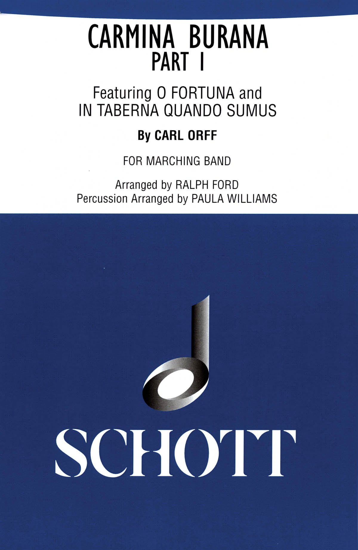 Product Cover for Carmina Burana Part I