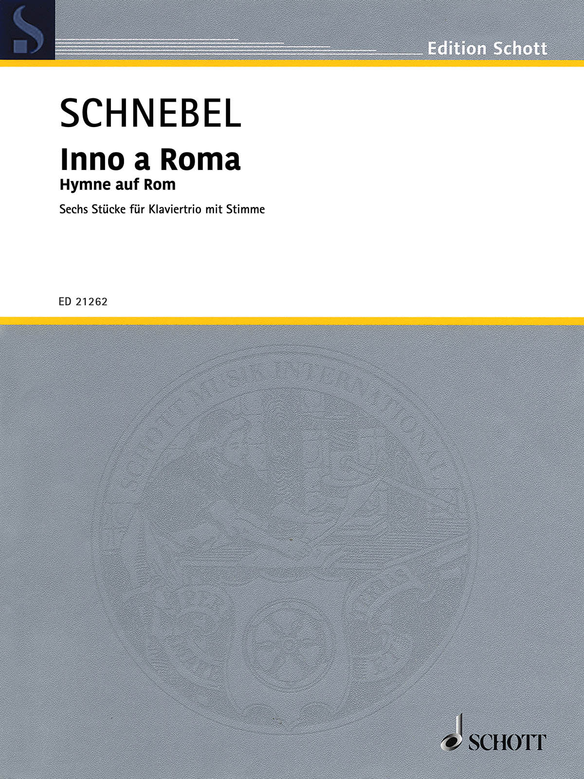 Product Cover for Inno A Roma - Hymne Auf Rom: 6 Pieces