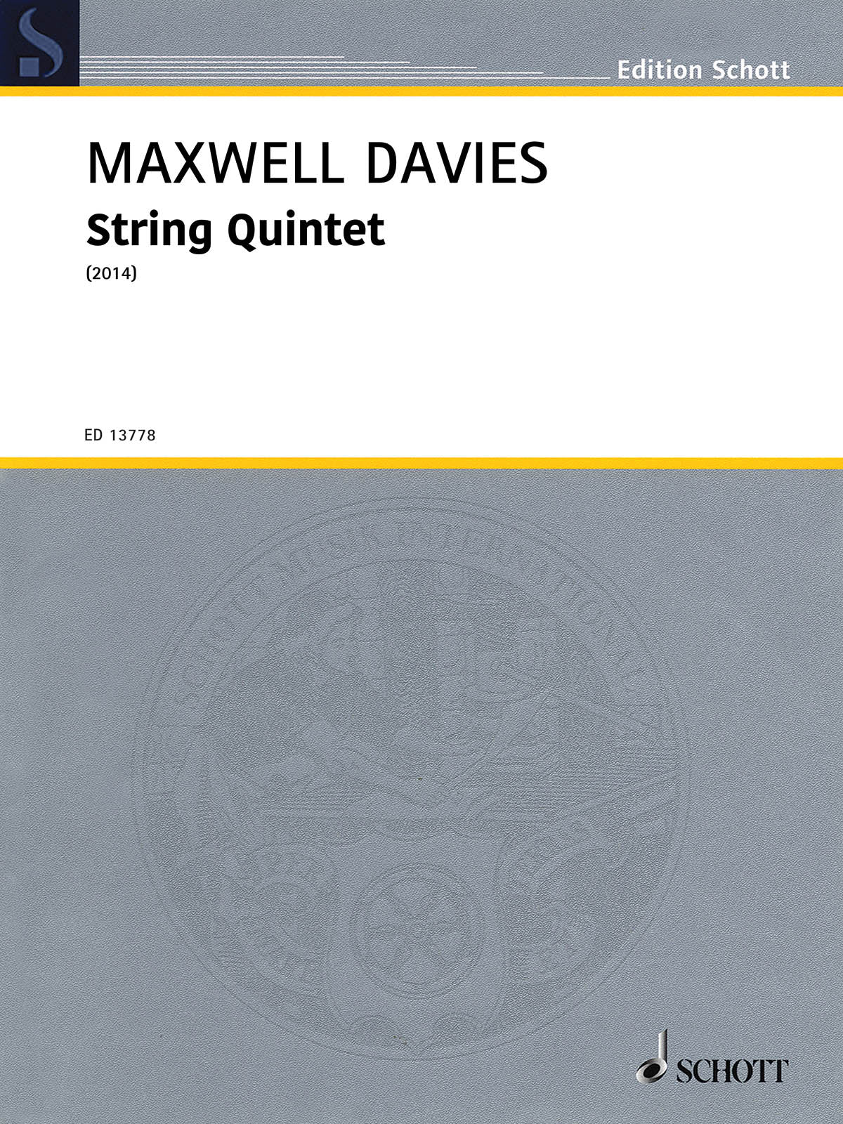 Product Cover for String Quintet, Op. 330