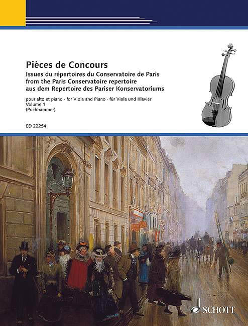 Product Cover for Pièces de Concours – Volume 1
