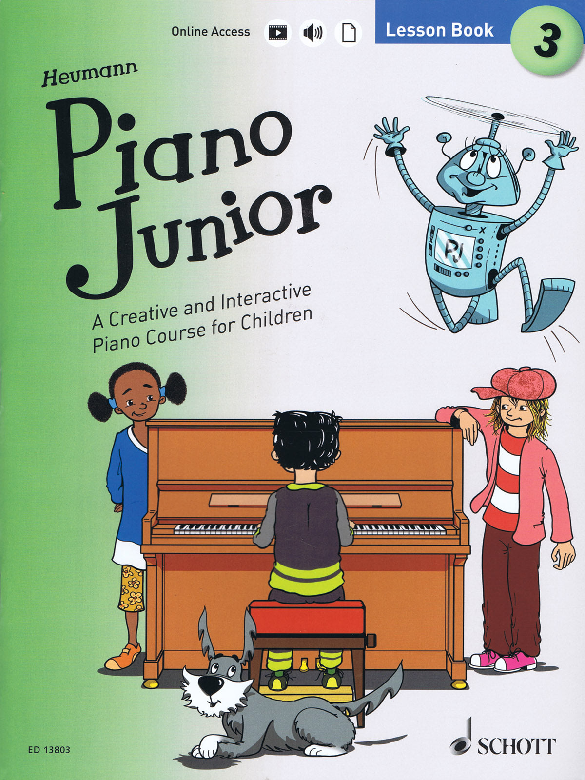 Product Cover for Piano Junior: Lesson Book 3