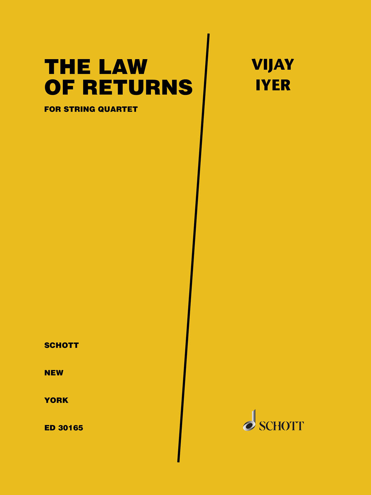 Product Cover for The Law of Returns for Piano Quartet - Score and Parts