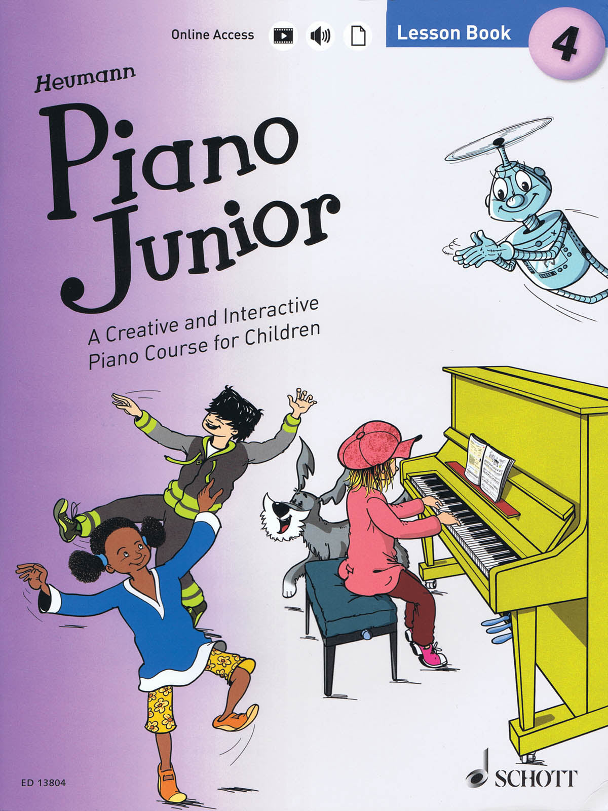 Product Cover for Piano Junior: Lesson Book 4