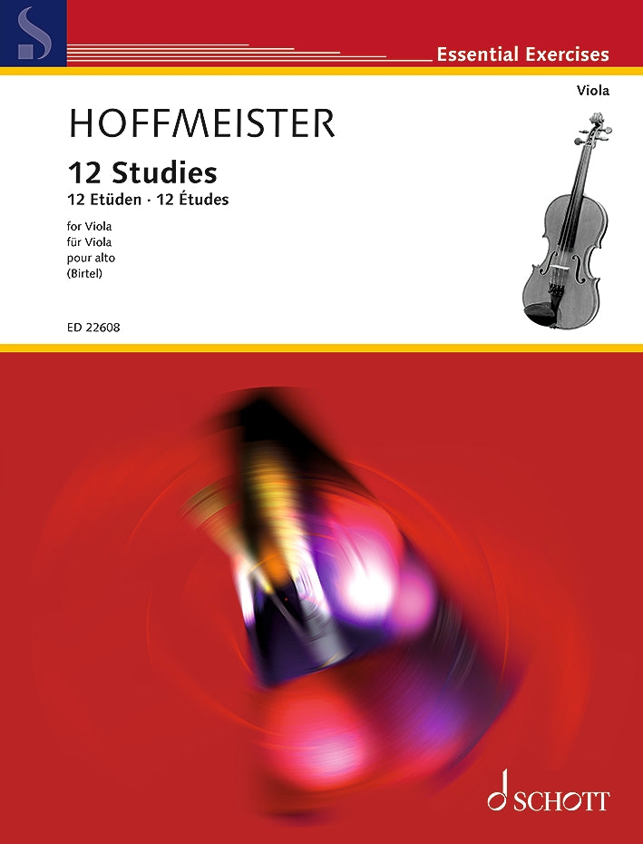 Product Cover for 12 Études for Viola