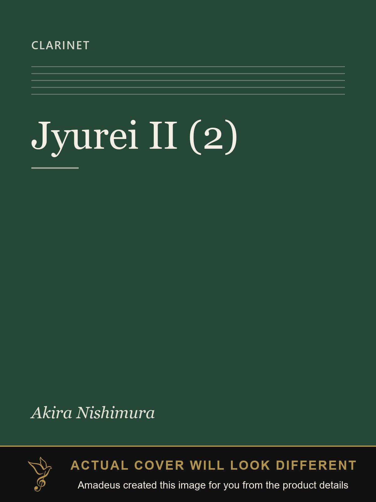 Jyurei II (2) - Amadeus created this image from the product details; the actual cover will look different