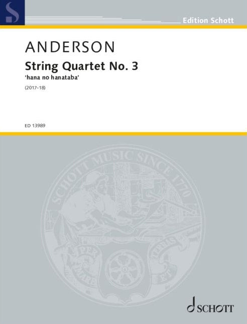 Product Cover for String Quartet No. 3: 'Hana No Hanataba'