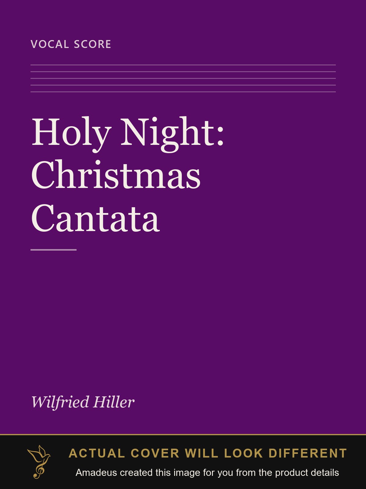 Holy Night: Christmas Cantata - Amadeus created this image from the product details; the actual cover will look different