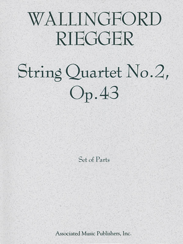 Product Cover for String Quartet No. 2, Op. 43