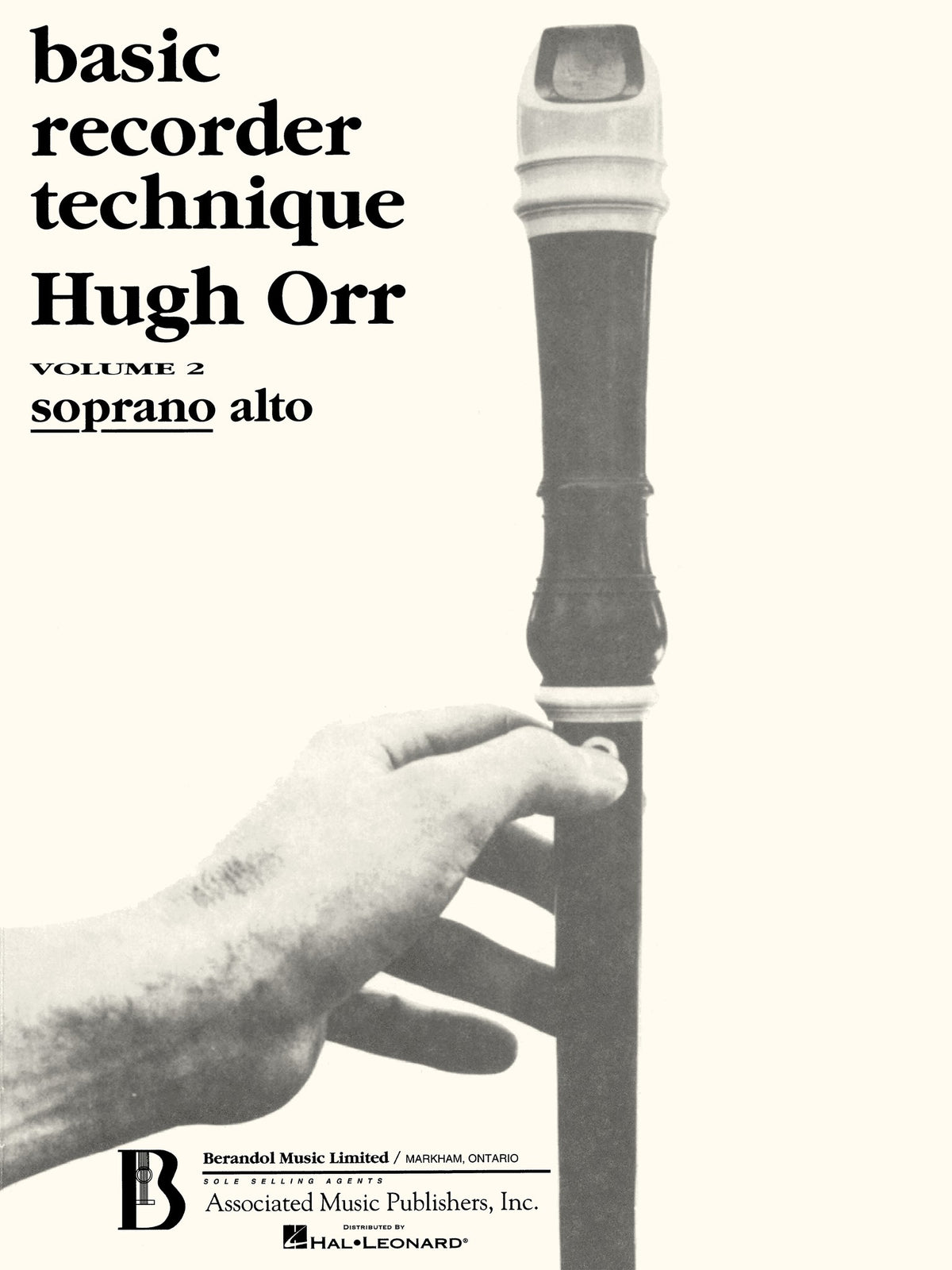 Product Cover for Basic Recorder Technique – Volume 2