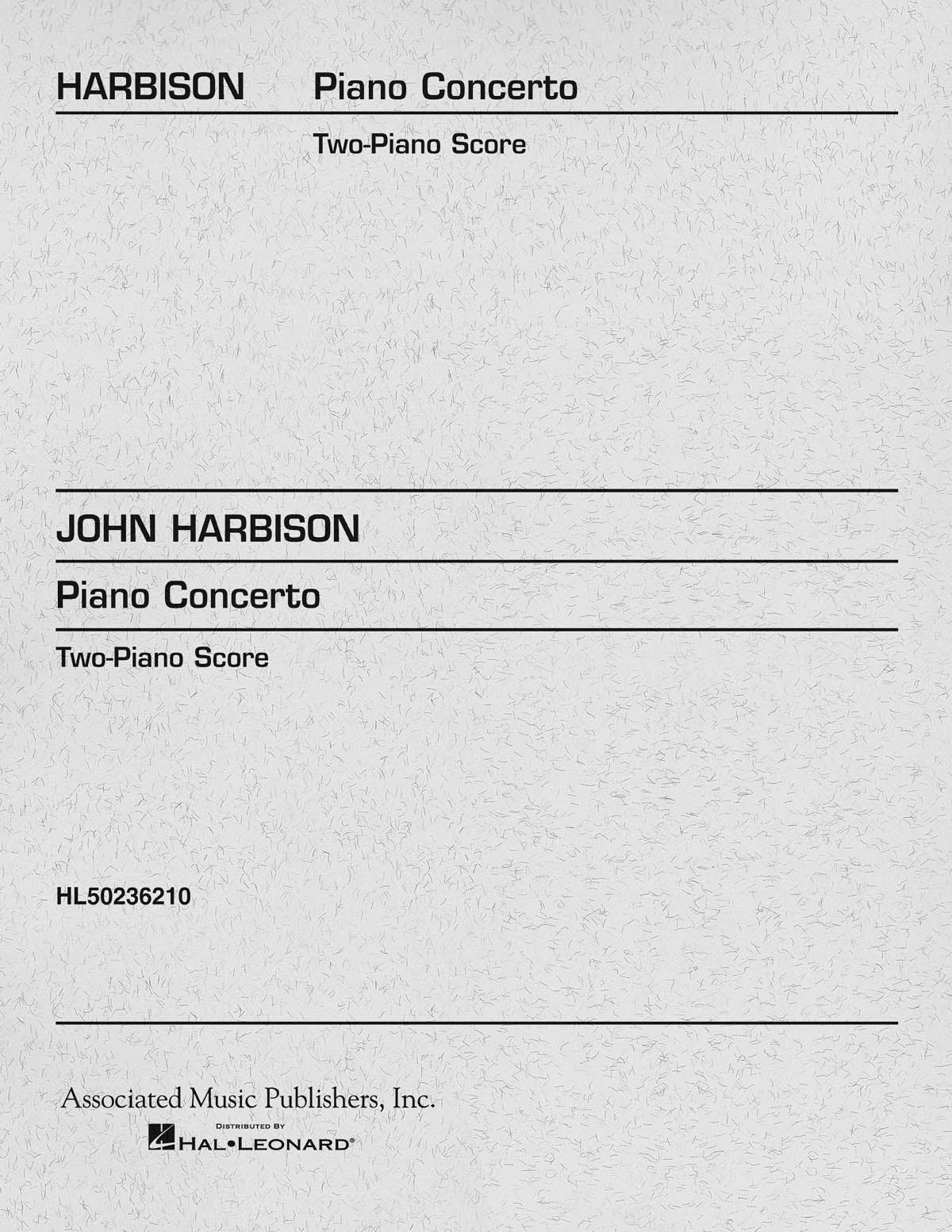 Product Cover for Piano Concerto (2-piano score)