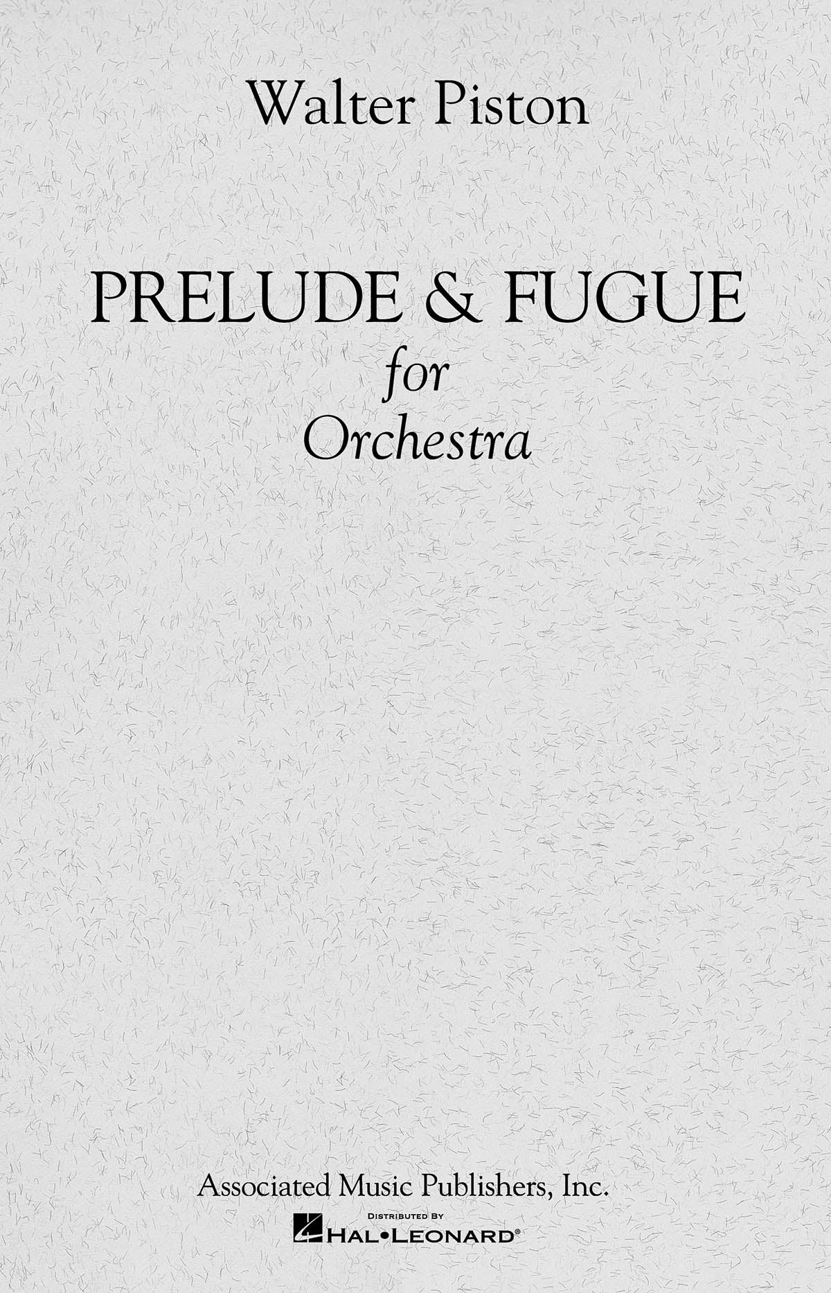 Product Cover for Prelude and Fugue for Orchestra