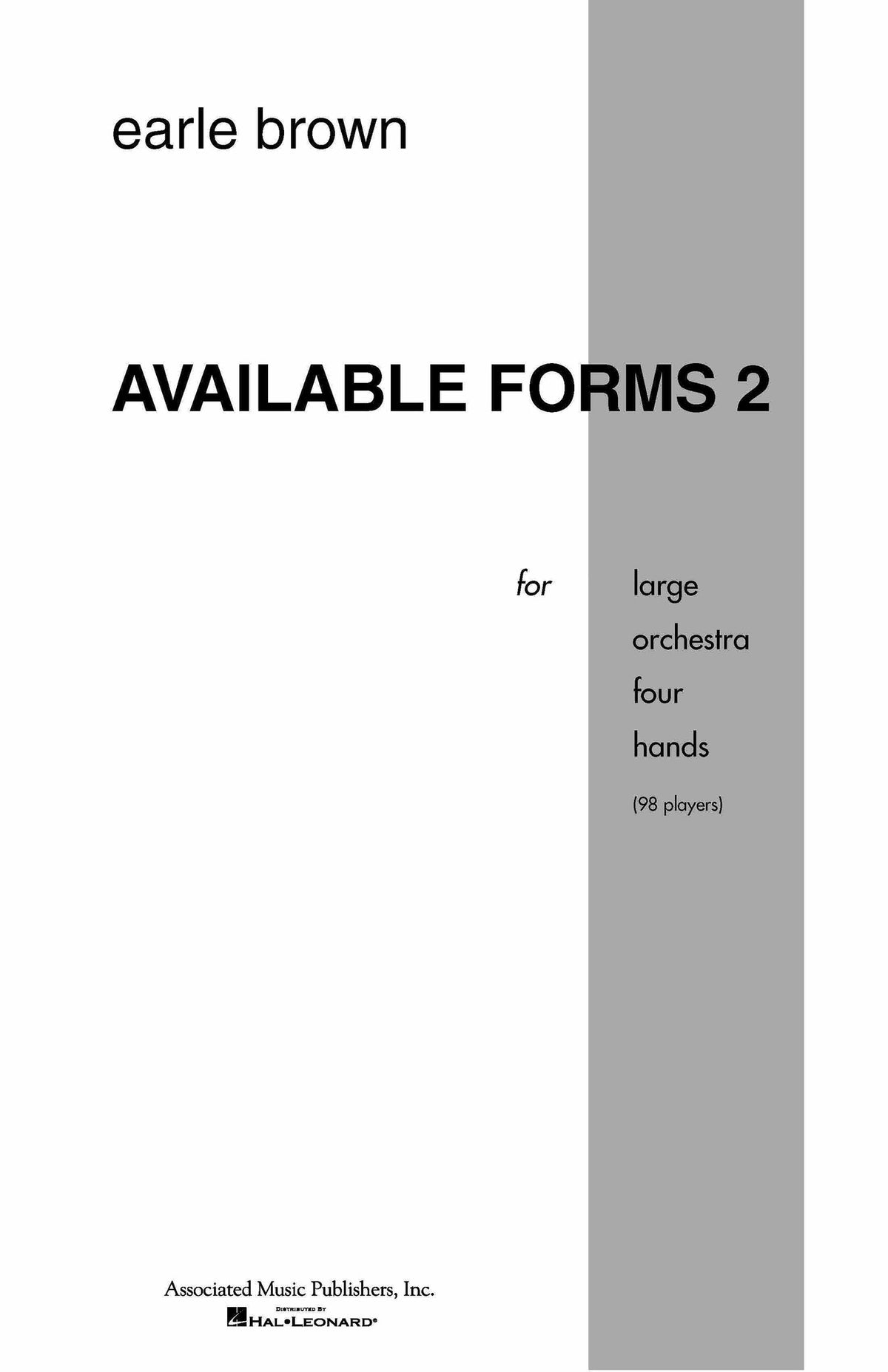 Product Cover for Available Forms 2