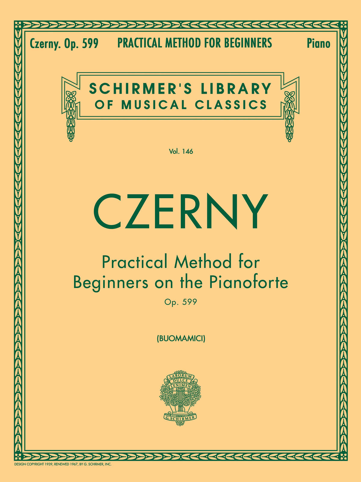 Product Cover for Practical Method for Beginners, Op. 599