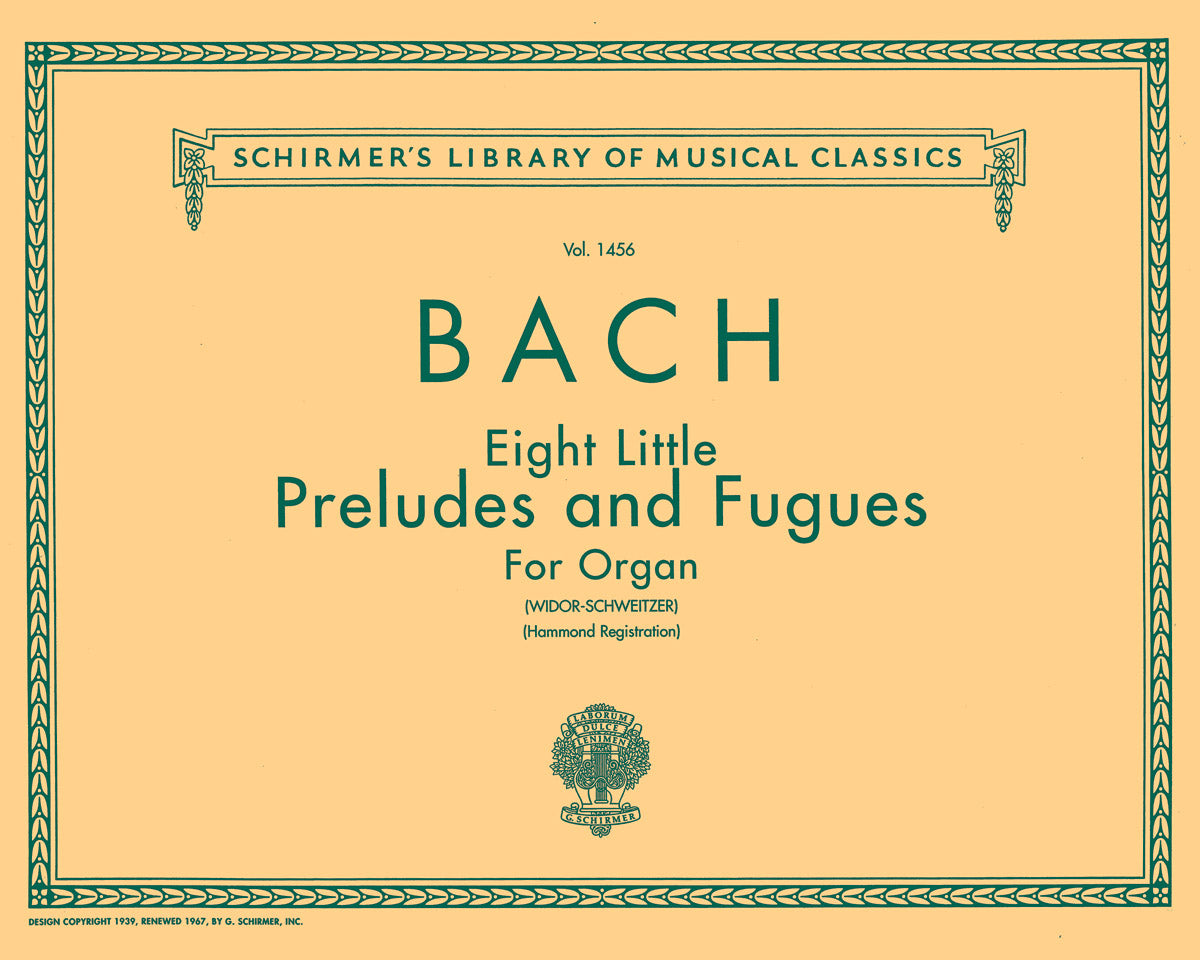 Product Cover for 8 Little Preludes and Fugues